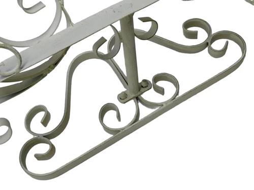 Boekenstandaard Old White - 56 cm - Metaal
