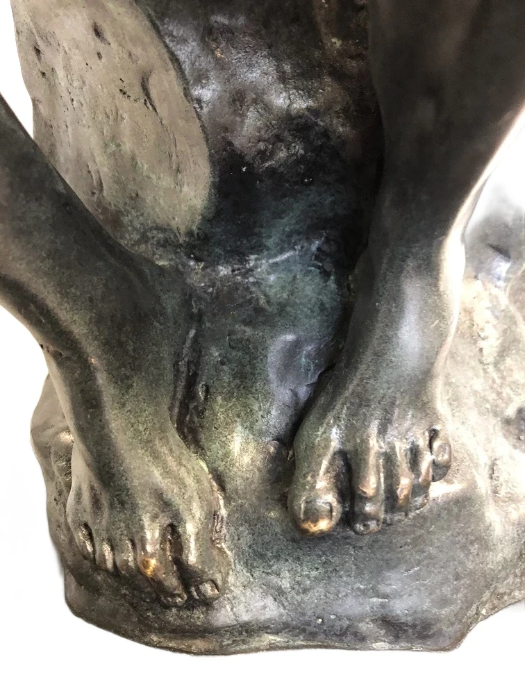 Bronze sculpture - The Thinker XL by Rodin