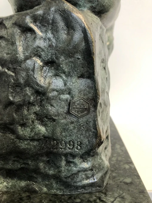 Bronze sculpture - The Thinker XL by Rodin