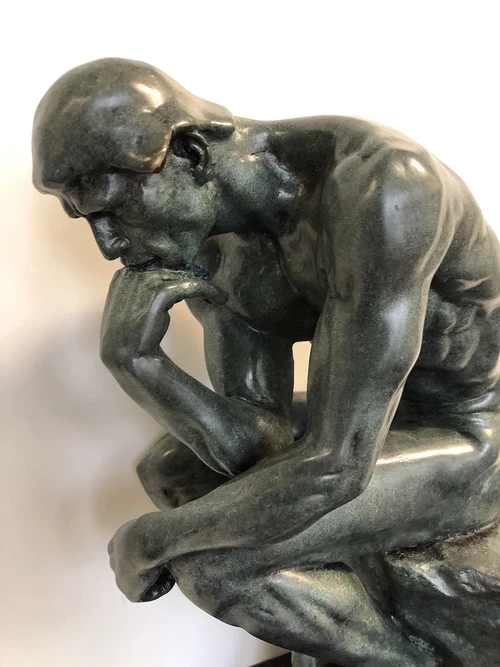 Bronze sculpture - The Thinker XL by Rodin