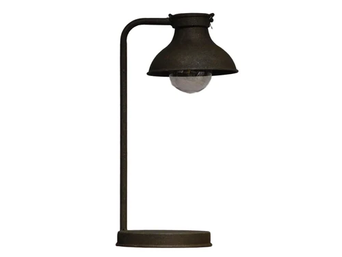 Dekorative Schreibtischlampe - Kabellos - Antik-Look - Rustikal