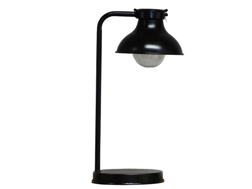 Decorative desk lamp - Wireless - Antique look - Black