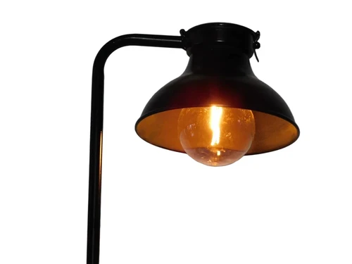 Decorative desk lamp - Wireless - Antique look - Black