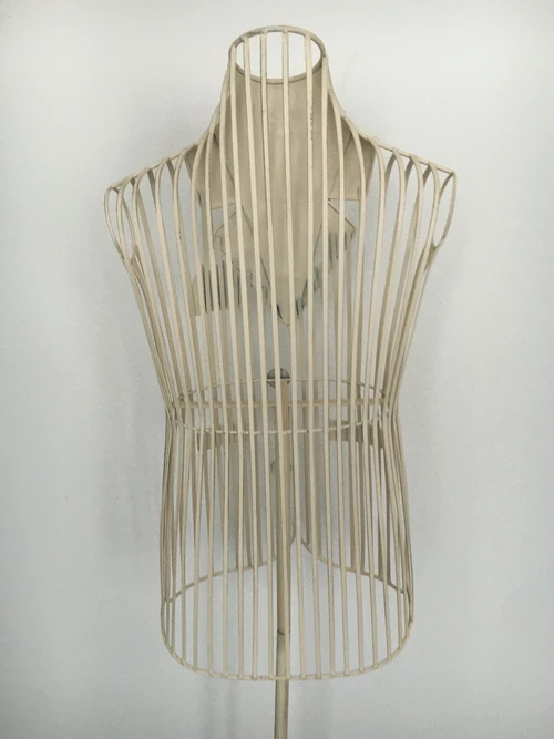 Dressman Bustier – 142 cm – Wrought iron – Antique white