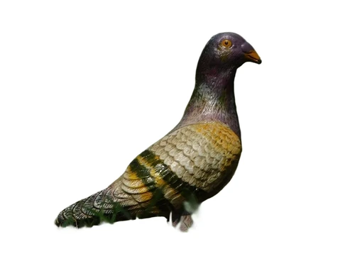 Sculpture of a Pigeon – Cast Iron – Coloured