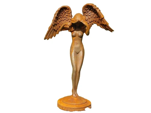 Angel standing, cast iron statue, very beautiful!