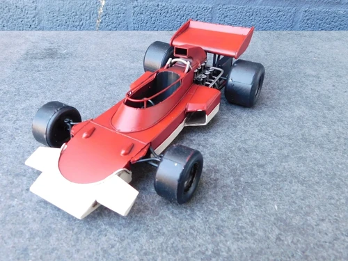 Metall-Modell eines Formel-1-Rennwagens – handgefertigt – Vintage – 33 cm