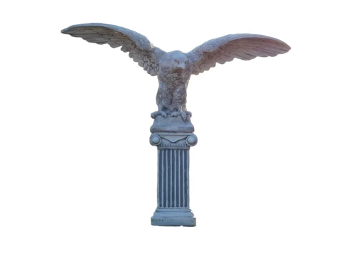 Eagle XXL on Pedestal - 160 cm - Solid Stone