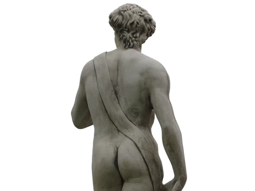 Statue David XL on Pedestal - 170 cm - Stone