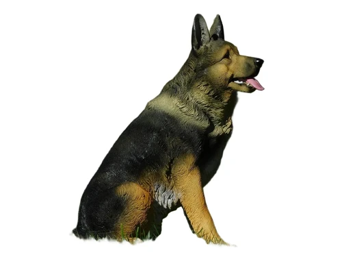 Statue German Shepherd - Polystone - Highly Detailed
