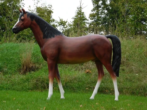 Horse Sculpture XXL - 190 x 220 cm - Polystone