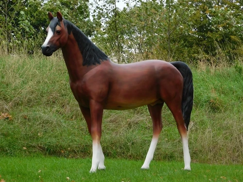 Horse Sculpture XXL - 190 x 220 cm - Polystone