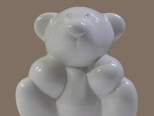Porcelain Bear - 28 cm - Ivory - Royal Boch