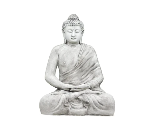 Buddha Statue XXL - 155 cm High | Solid Stone Garden Statue
