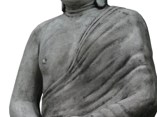 Buddha Statue XXL - 155 cm High | Solid Stone Garden Statue