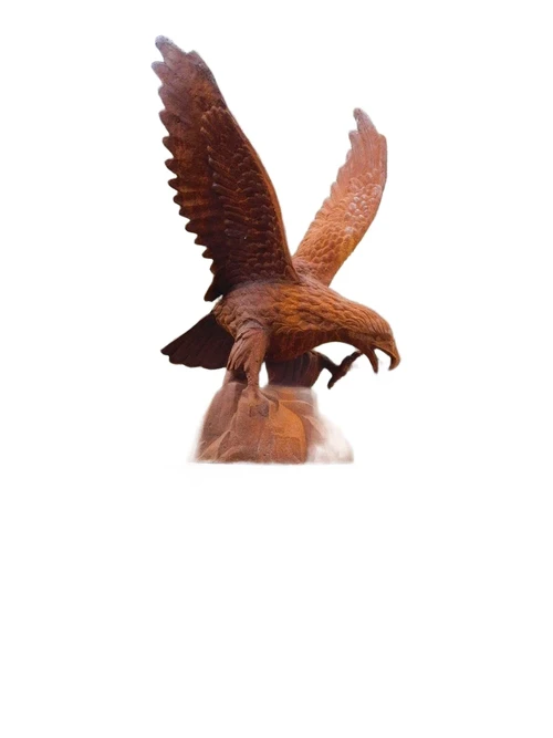 Einmalig: Adler XL – 113 cm – Gusseisen – Gartenfigur, KOMMT NOVEMBER 2026 WIEDER REIN!!!