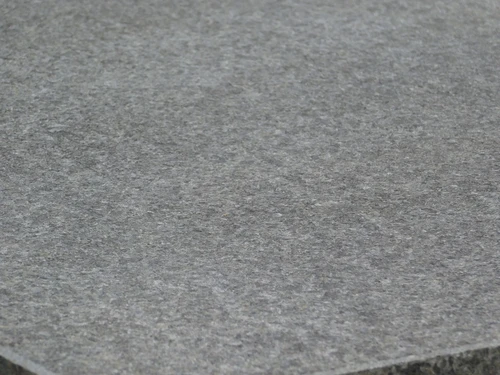 Exclusive garden table - granite with steel frame