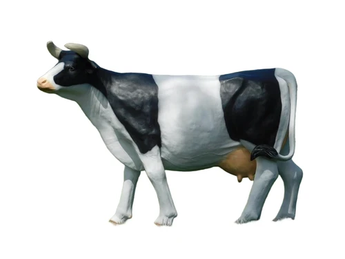 Life-size Cow in Colour | Polystone | Statue Cow XL