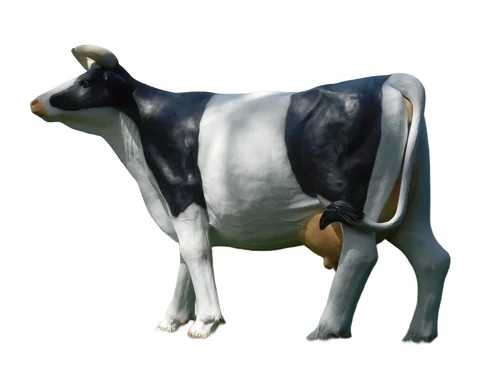 Life-size Cow in Colour | Polystone | Statue Cow XL