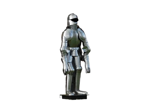 Knight Armour on stand vintage - metal - 190 cm