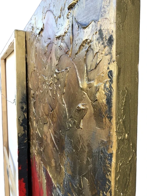 Tweeluik XXL schilderij made by Rob Hoogland.