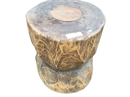 Indonesian wooden stool