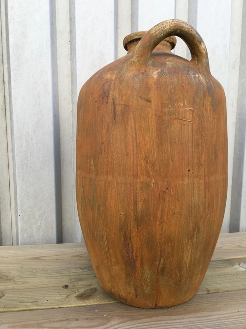 Indonesian rice-water-jug, unique piece of top design!!