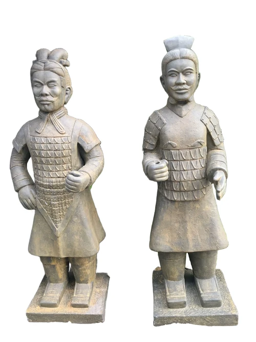 Prachtige set beelden van Japanse Krijgers