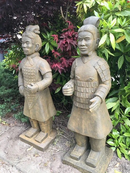 Prachtige set beelden van Japanse Krijgers