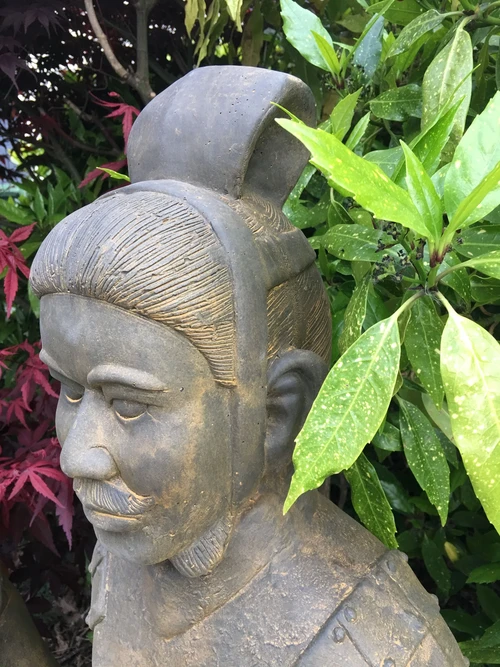 Prachtige set beelden van Japanse Krijgers