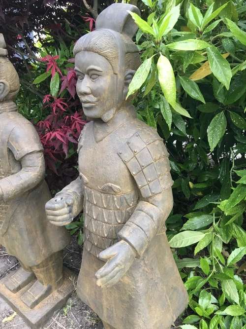 Prachtige set beelden van Japanse Krijgers