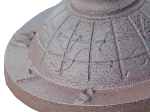 Standing Cast Iron Sundial - 40 cm