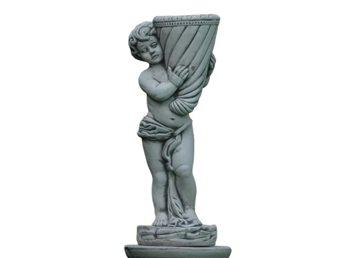 Statue Angel with Vase - 70 cm - Stone