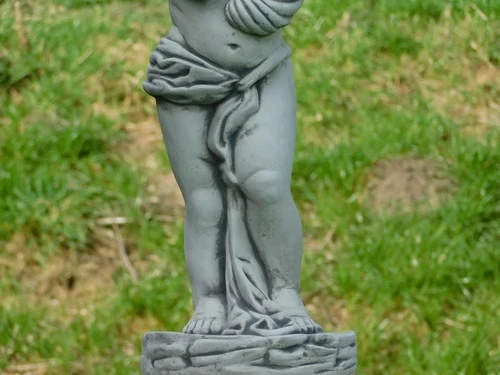 Statue Angel with Vase - 70 cm - Stone