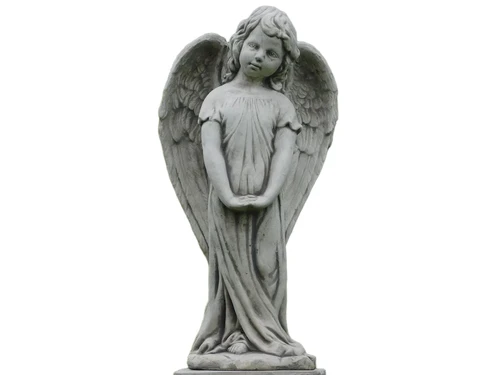 Statue Engel Stehend - 50 cm - Stein