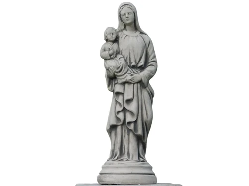 Statue Mary with Child - 42 cm - Stone
