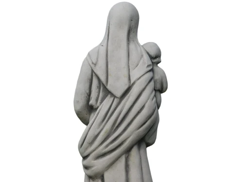 Statue Mary with Child - 42 cm - Stone