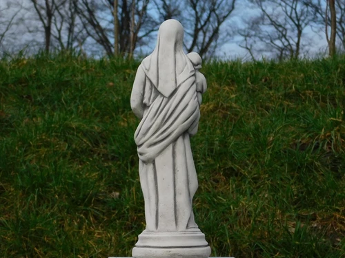 Statue Mary with Child - 42 cm - Stone