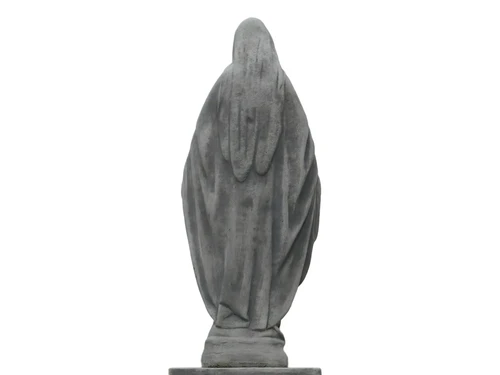 Statue of Mary on pedestal - 132 cm - Stone
