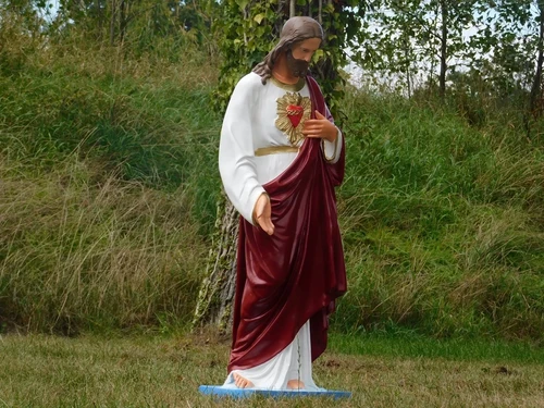 Sacred Heart Statue of Jesus XL - 113 cm - Polystone
