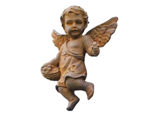 Wall Angel - Cast iron - Oxide