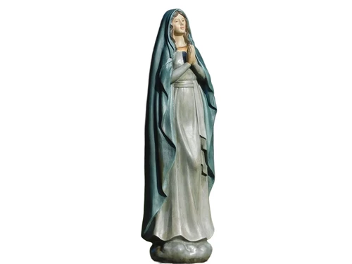 Statue of Mary - Polystone - 40 cm - In Colour