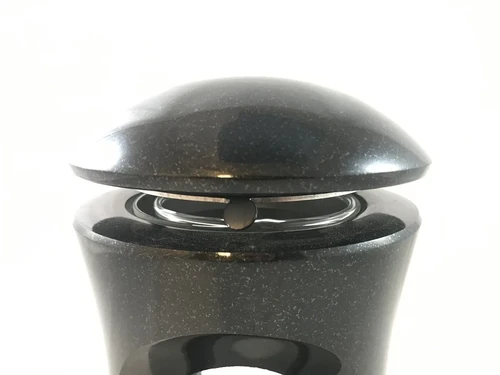 Last one: A grave lantern / grave lamp - Made entirely of Granite