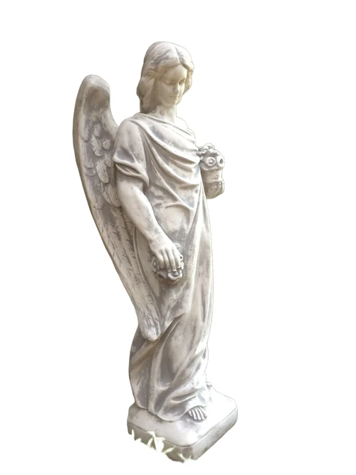 Stehender Engel - 105 cm - Stein