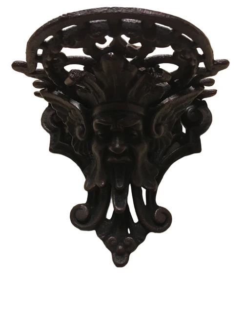 Wall bracket, wall console, iron brown