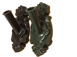 Vlaggenmasthouder aluminium, groen en zwart