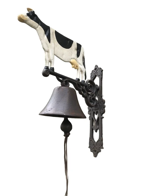 Deurbel ''koe'', wand bel, erg leuk!