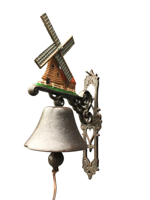 Deurbel ''Molen'' - gietijzer
