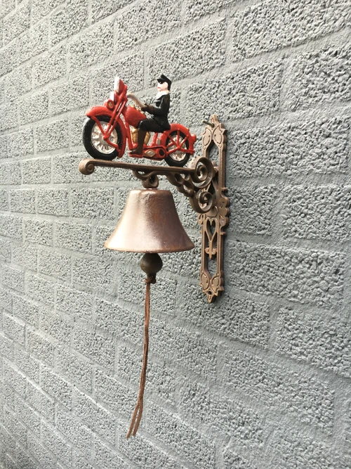 Deurbel ''Motor'' - gietijzer