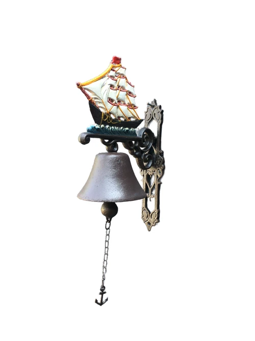 Deurbel ''Schip'' - gietijzer